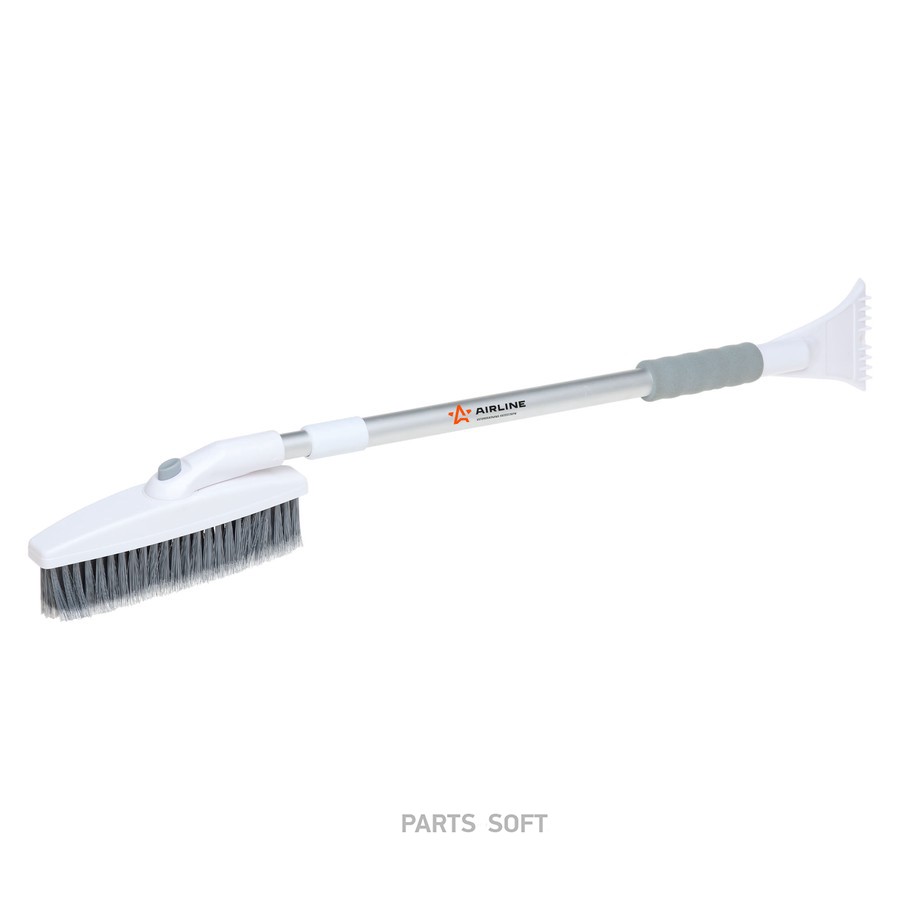 Щетка от снега и льда телескопическая 86-123 см "AIRLINE" (со скребком) - AIRLINE None None